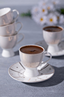 Hometime Porselen Fincan Seti 6 Kişilik Graceful