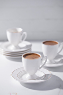 Hometime Porselen Fincan Seti 6 Kişilik Shine