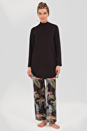 Alfasa Desenli Pantolon Tesettür Mayo ALF24608-SYH