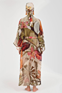 Alfasa Natural Desenli Pareo ALF7056-YSL