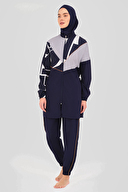 Alfasa Volta Neon Biye Süslemeli Tesettür Mayo ALF24202-LACI