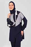 Alfasa Volta Neon Biye Süslemeli Tesettür Mayo ALF24202-LACI