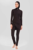 Alfasa Biye Detaylı Anvelop Etekli Tesettür Mayo ALF24620-SYH