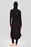 Alfasa Spor Parmak Geçirmeli Uzun Tesettür Mayo ALF24505-SYH