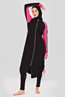 Alfasa Spor Parmak Geçirmeli Uzun Tesettür Mayo ALF24505-SYH