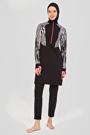 Alfasa Flamingo Parmak Geçirmeli Tesettür Mayo ALF24616-SYH