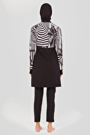 Alfasa Flamingo Parmak Geçirmeli Tesettür Mayo ALF24616-SYH