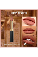 L'Oréal Paris Color Riche Intense Volume Matte Ruj - 520 Nude Defiant