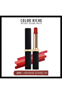 L'Oréal Paris Color Rıch Matte Intense Ruj 200 Orange Stand Up