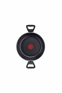 Tefal Titanium 2x XL Kapaklı Sahan 24 cm
