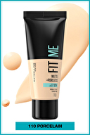 Maybelline Fondöten Fit Me Matte+Poreless 30 ml No:110