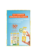 Garnier C Vitamini* Parlak Günlük Güneş Koruyucu Fluid Yüz Kremi - Görünmez Doku 40ML