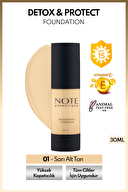 Note Detox Protect Foundation Fondöten 01 30 ml