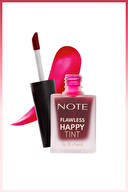Note Flawless Happy Tint Dudak ve Yanak Likit Allık