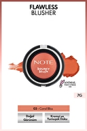 Note Bouncy Blush Kremsi Allık 03