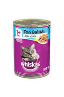Whiskas Konserve Ton Balıklı Kedi Maması 400G