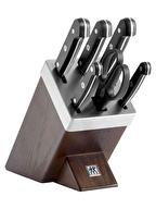 Zwilling Gourmet Kendinden Bilemeli Blok Bıçak Set 7 Parça