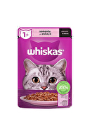 Whiskas Somonlu Poşetli Yaş Mama 85G