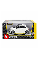 Burago 1:24 Fiat 500 2007 Model Araba