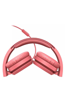 Philips TAH4105 Kablolu Kulak Üstü Kulaklık (Mikrofonlu) Kırmızı
