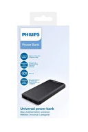 Philips 10.000 mAh PowerBank Siyah (2 Çıkış)