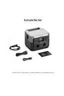 EcoFlow RIVER 2 Max Taşınabilir Güç Kaynağı ZMR610-B-EU
