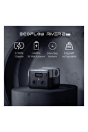 EcoFlow RIVER 2 Max Taşınabilir Güç Kaynağı ZMR610-B-EU