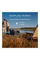 EcoFlow RIVER 2 Taşınabilir Güç Kaynağı ZMR600-B-EU