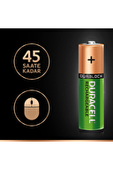 Duracell Şarj Edilebilir 1300mAh 2'li Kalem Pil