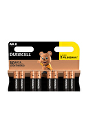 Duracell Basic Alkalin AA 8'li Kalem Pil