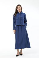 İkoll Kadın Ceket ve Etekli Takım 0032928