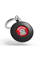 Metalmorphose Plak Anahtarlık Siyah MTM048-01