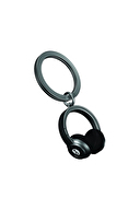 Metalmorphose Kulaklık Anahtarlık Siyah-Metalik Gri MTM074-02