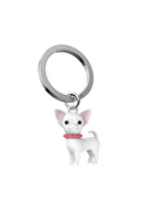 Metalmorphose Chihuahua Köpek Anahtarlık BEYAZ MTM254-01