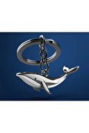 Metalmorphose Balina Anahtarlık Gümüş MTM146-01