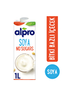 Alpro Şekersiz Soya İçeceği 1 L
