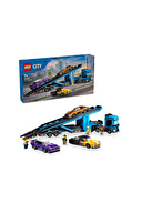 LEGO City Spor Arabalı Araç Taşıma Kamyonu 60408