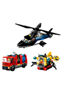 Lego City Helikopter,İtfaiye ve Denizaltı 60462