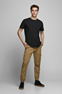 Jack&Jones Erkek Tişört 12113648 Black