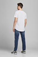 Jack&Jones Erkek Tişört 12113648 White