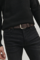 Jack&Jones Erkek Kemer 12120697 BLACK COFFEE