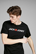 Jack&Jones Erkek Tişört 12137126 Black