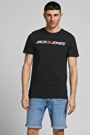 Jack&Jones Erkek Tişört 12137126 Black