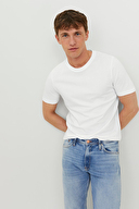 Jack&Jones Erkek Tişört 12156101 WHITE