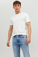 Jack&Jones Erkek Tişört 12156101 WHITE