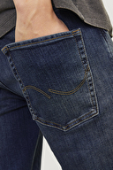 Jack&Jones Mike Erkek Kot Pantolon 12158610 BLUE DENIM