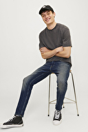 Jack&Jones Mike Erkek Kot Pantolon 12158610 BLUE DENIM