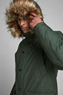 Jack Jones Erkek Kaban 12174383 D Green Melange