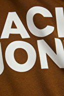 Jack&Jones Erkek Sweatshirt 12152840 Rubber