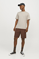 Jack&Jones Erkek Tişört 12156101 MOONBEAM